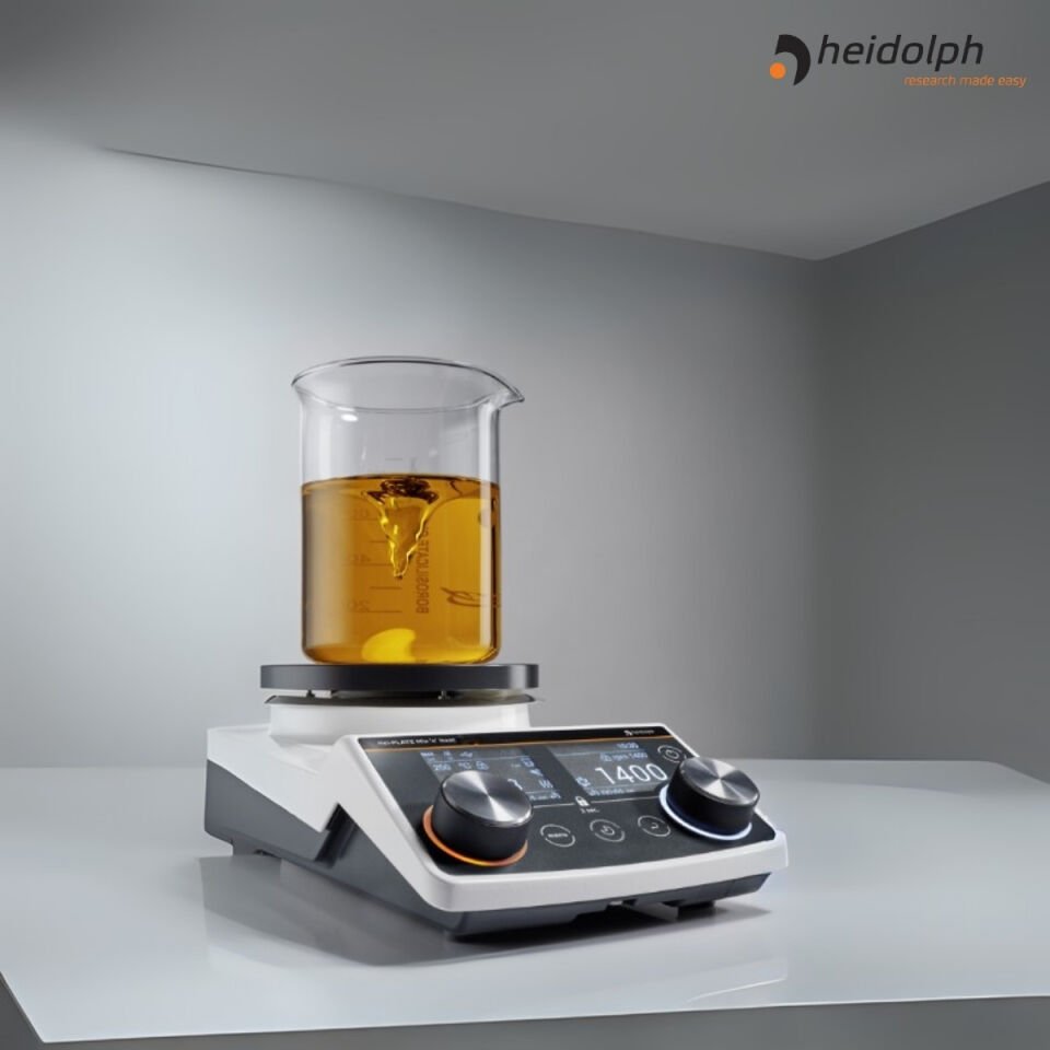 HEIDOLPH Hei-PLATE Mix 'n' Heat Expert Manyetik Karıştırıcı 150 – 2.000 rpm 145 mm