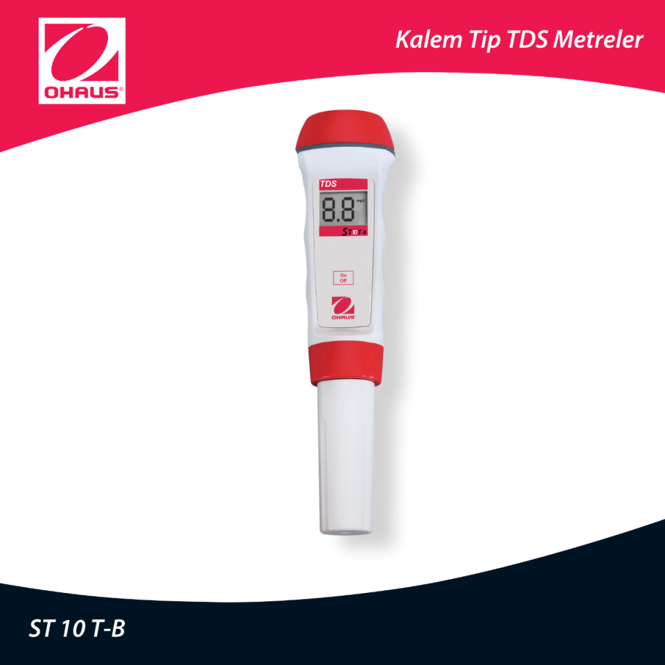 OHAUS ST 10 T-B Kalem Tipi TDS Metre