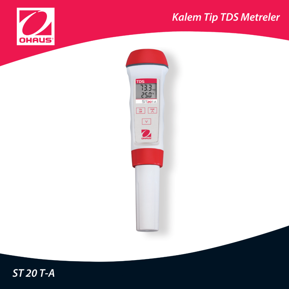 OHAUS ST 20 T-A Kalem Tip TDS Ölçer