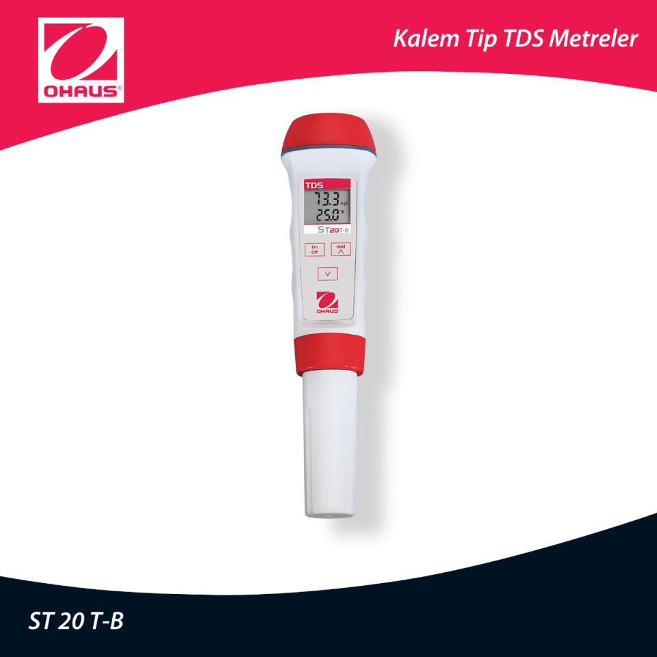 OHAUS ST 20 T-B Kalem Tip TDS Ölçer