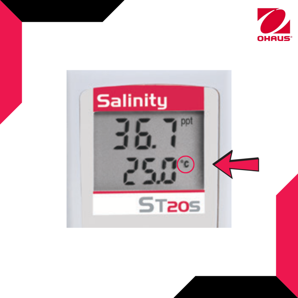 OHAUS ST 20 S Kalem Tip Tuzluluk Ölçer