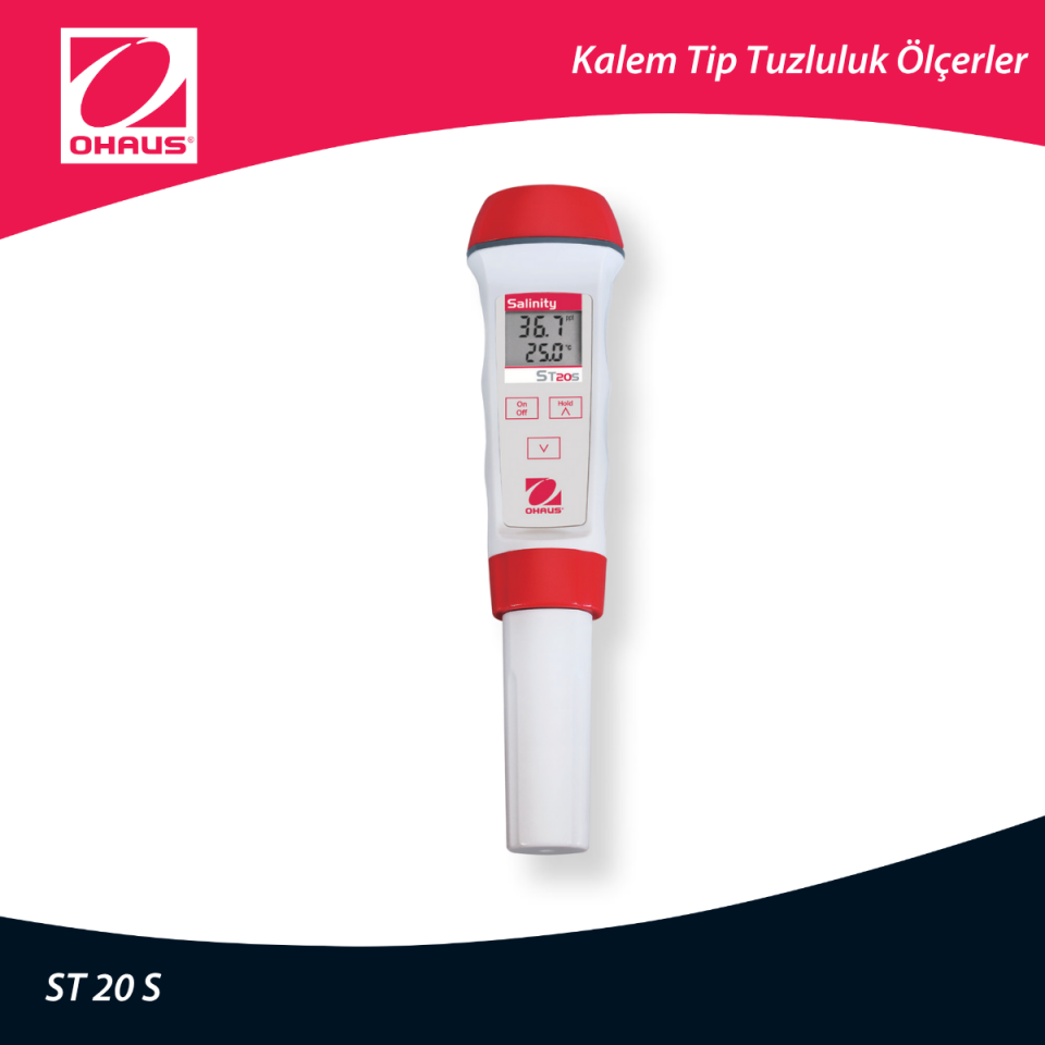 OHAUS ST 20 S Kalem Tip Tuzluluk Ölçer