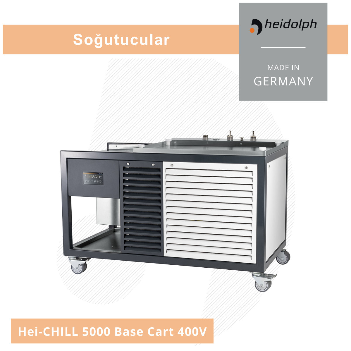 HEIDOLPH Hei-CHILL 5000 Base Cart 400V - 28 L & –10 °C … +40 °C