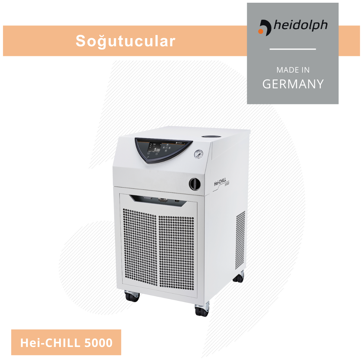 HEIDOLPH Hei-CHILL 5000 Soğutucu - 28L & -10°C … +40°C