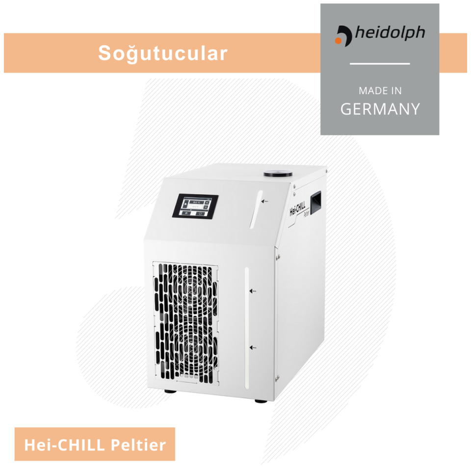 HEIDOLPH Hei-CHILL Peltier Soğutucu – 6 L & -10 °C … +70 °C