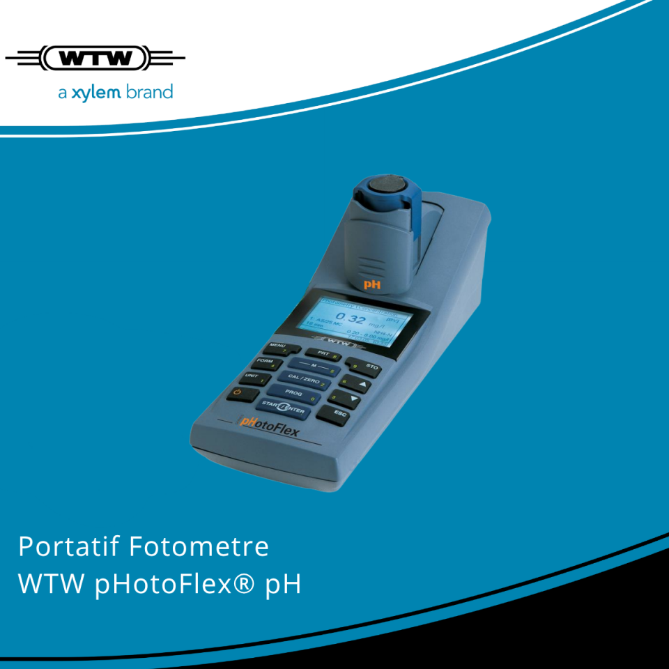 WTW pHotoFlex pH Portatif Kolorimetre - ±0.01 pH