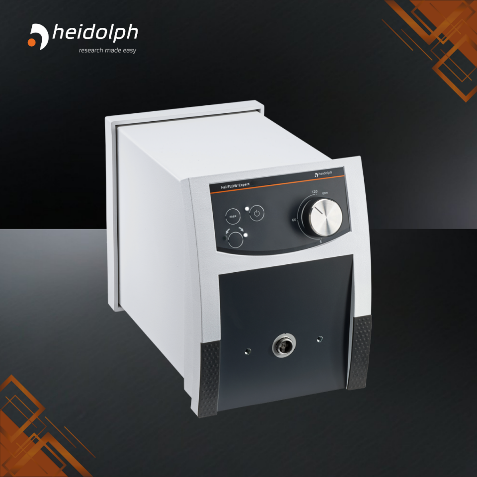 HEIDOLPH Hei-FLOW Expert Peristaltik Pompa 5-120 rpm & 24-600 rpm 120 rpm