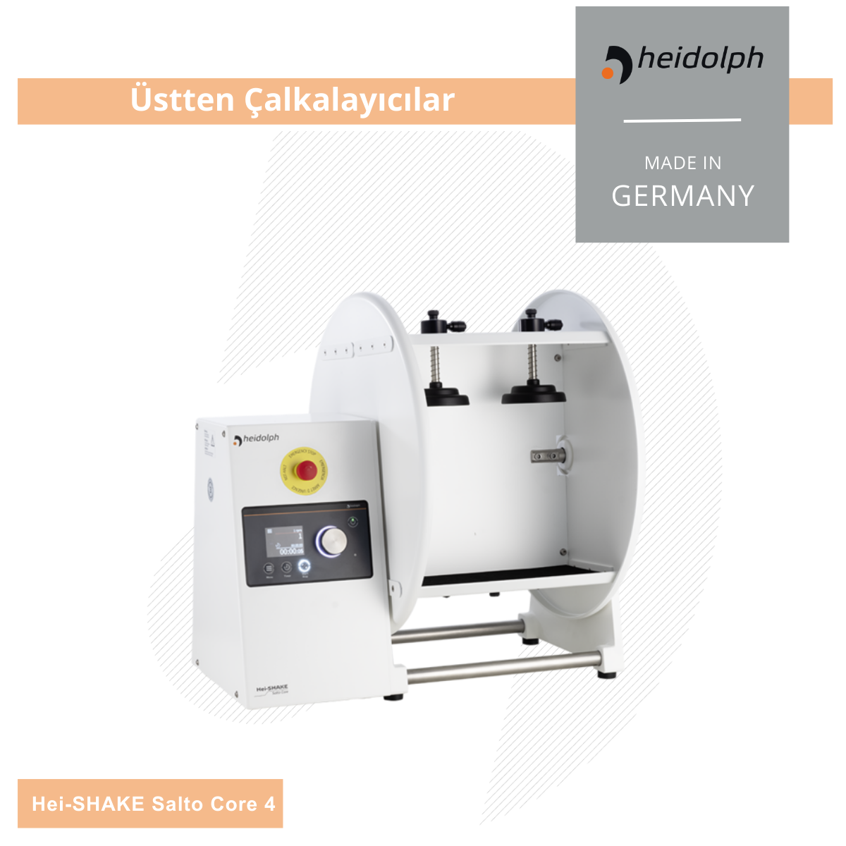 HEIDOLPH Hei-SHAKE Salto Core 4 Üstten Çalkalayıcı - 1 – 32 rpm