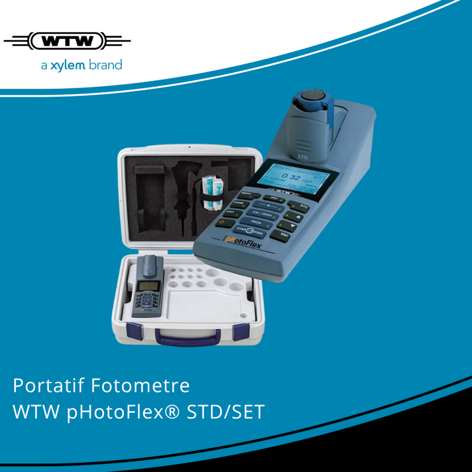 WTW pHotoFlex STD/SET Kolorimetre -2.000 ... +2.000 Abs
