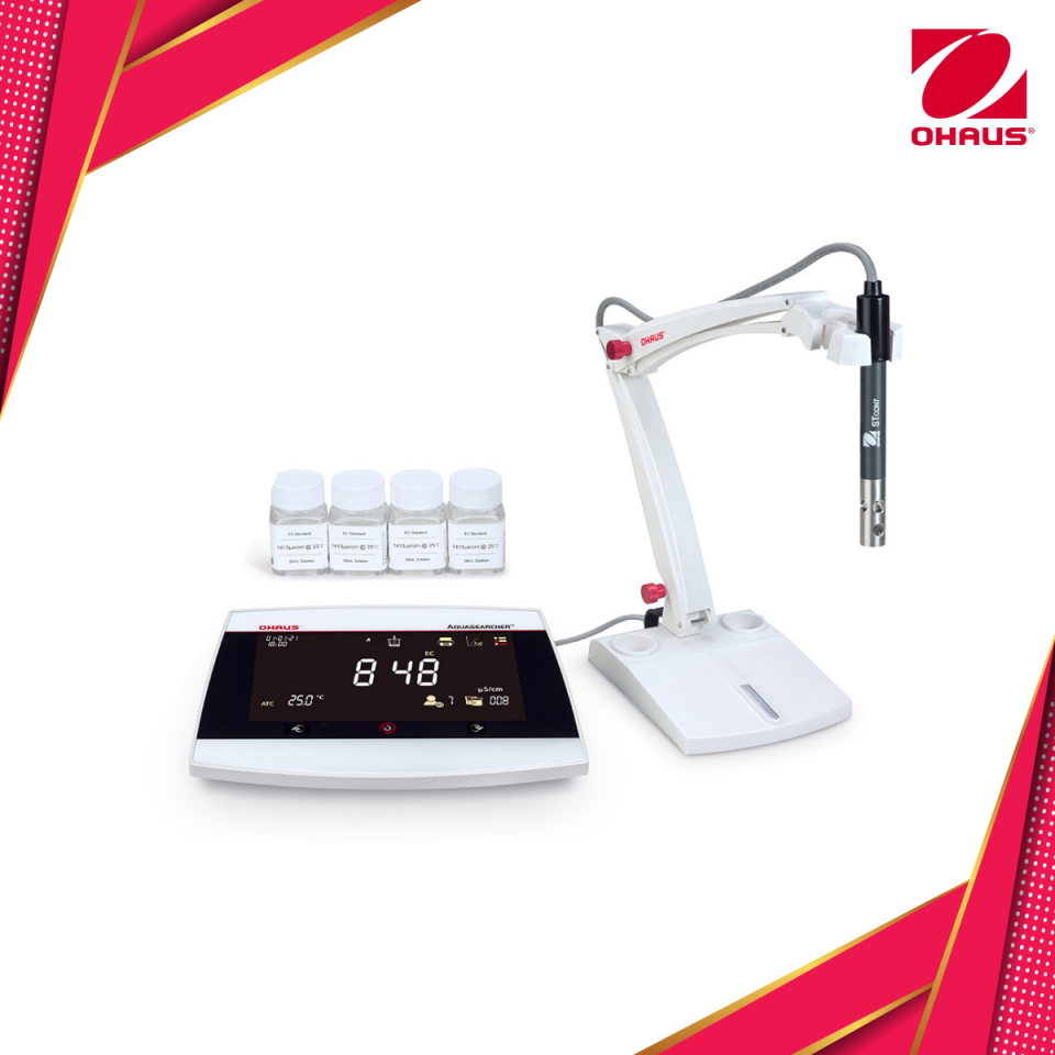 OHAUS AB33EC-F AQUASEARCHER™ Masa Tipi İletkenlik Ölçer