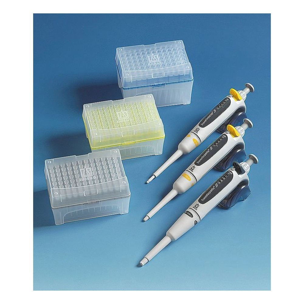 Brand Transferpette S 2-20 Ul , 20-200 Ul,100-1000 Ul Ayarlanabilir Otomatik Pipet Seti 704792