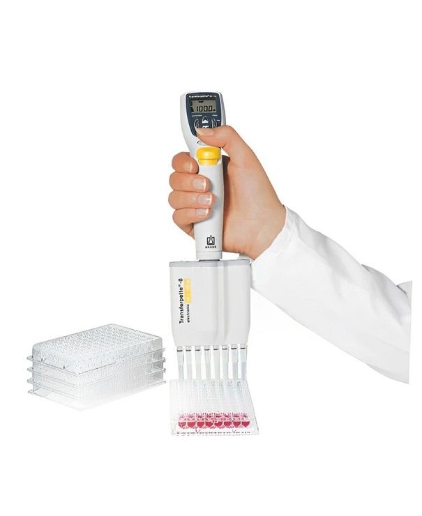 Brand Transferpette 8 Kanallı Elektronik Pipet 5-100 Ul