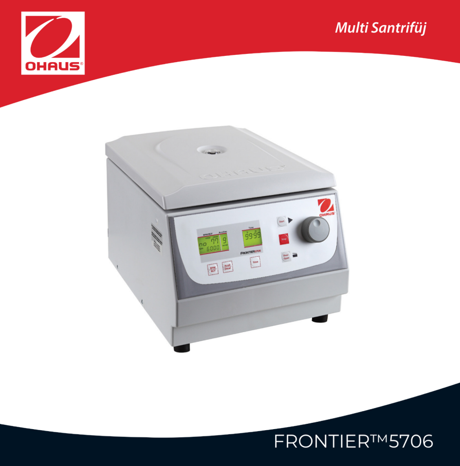 OHAUS FC5706 Frontier Masa Üstü Multi Santrifüj