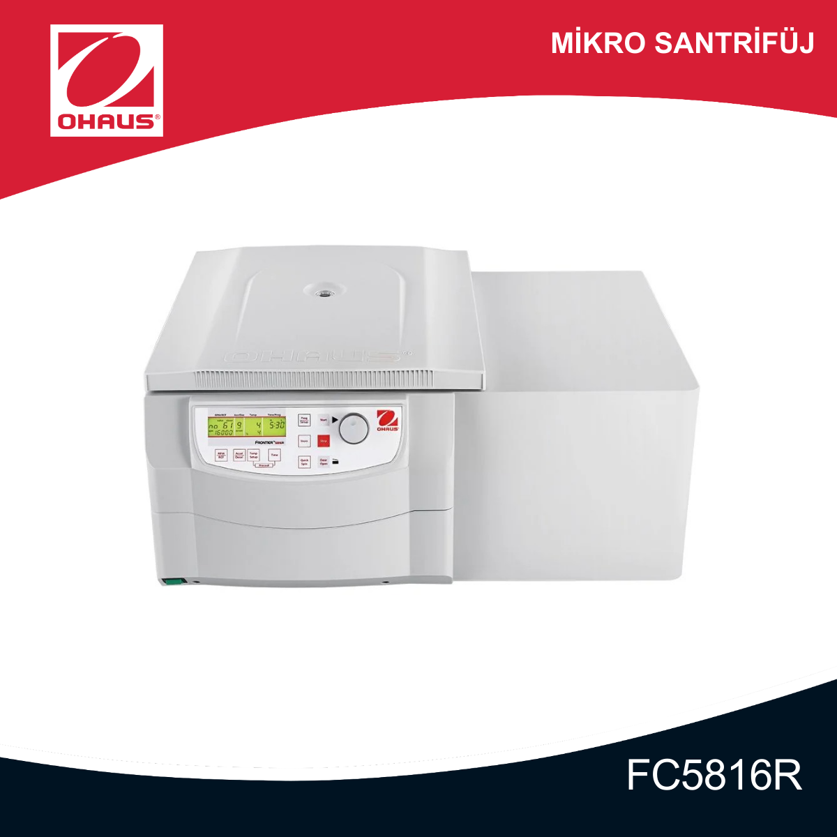 OHAUS FC5816R Soğutmalı Santrifüj