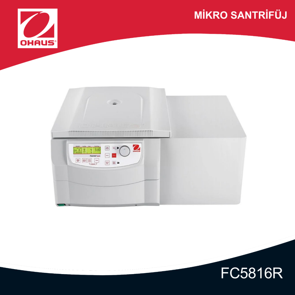 OHAUS FC5816R Soğutmalı Santrifüj