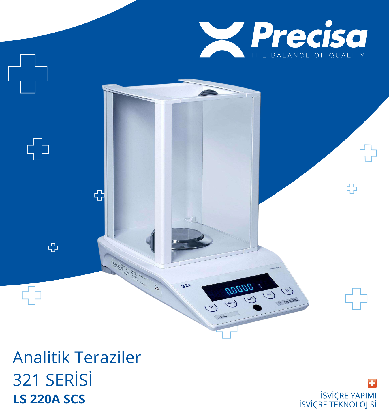 PRECISA LS 320A SCS Analitik Terazi - 320 gr/0,1 mg