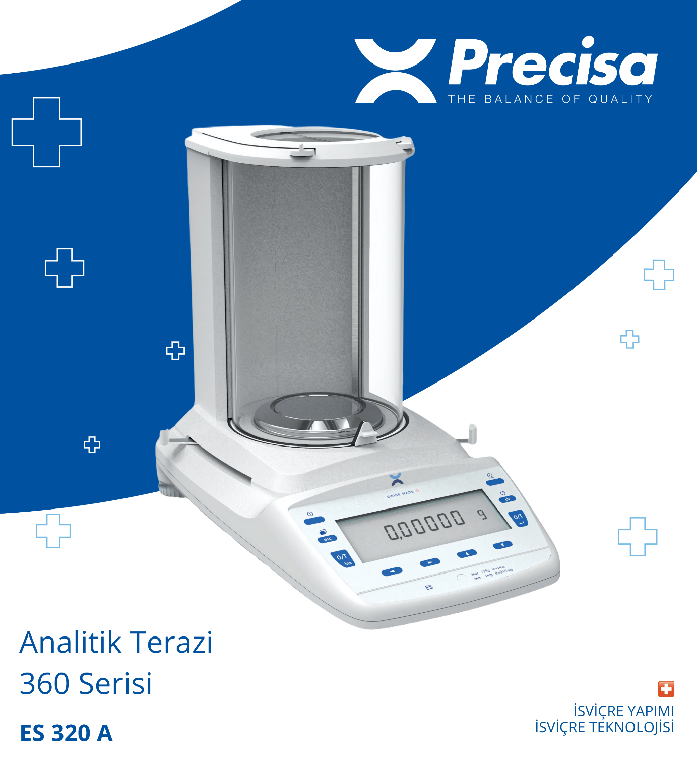 PRECISA ES 320A Analitik Terazi - 320 g/0,1 mg