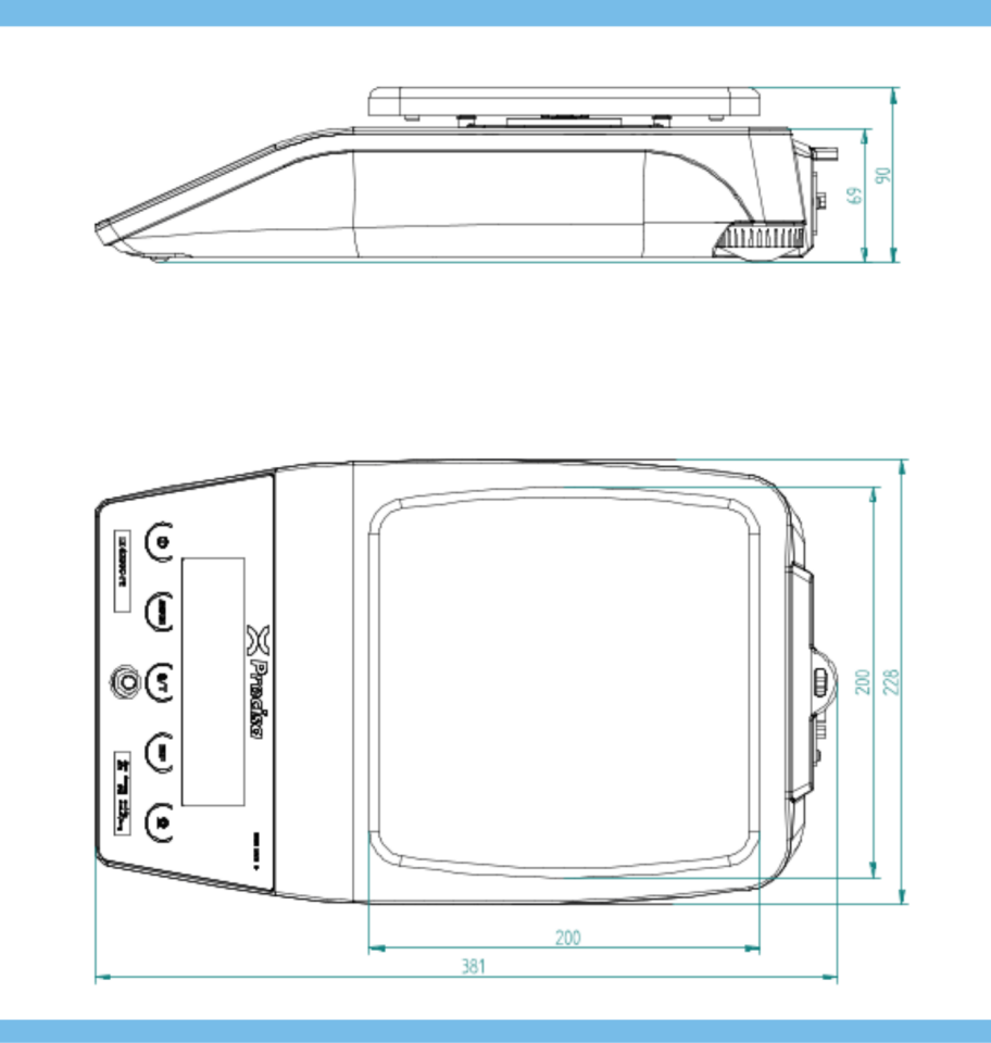 PRECISA LS 1200C SCS Hassas Terazi – Hassas Ölçüm Cihazı