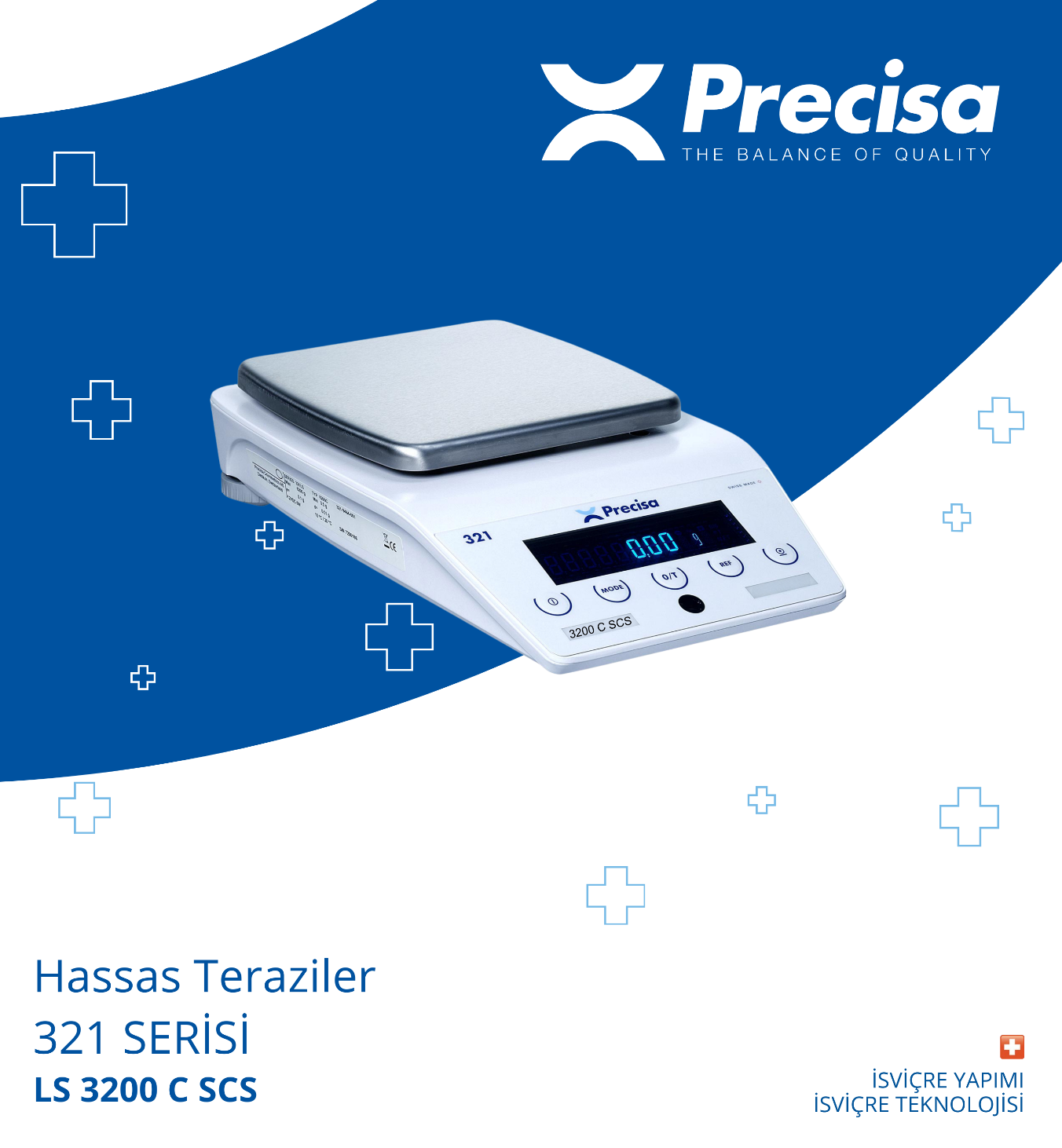 PRECISA LS 3200C SCS Hassas Terazi – Hassas Ölçüm Cihazı