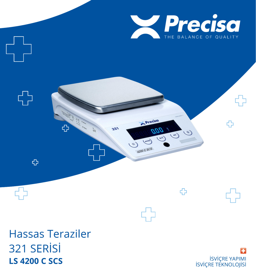 PRECISA LS 4200C SCS Hassas Terazi – Hassas Ölçüm Cihazı