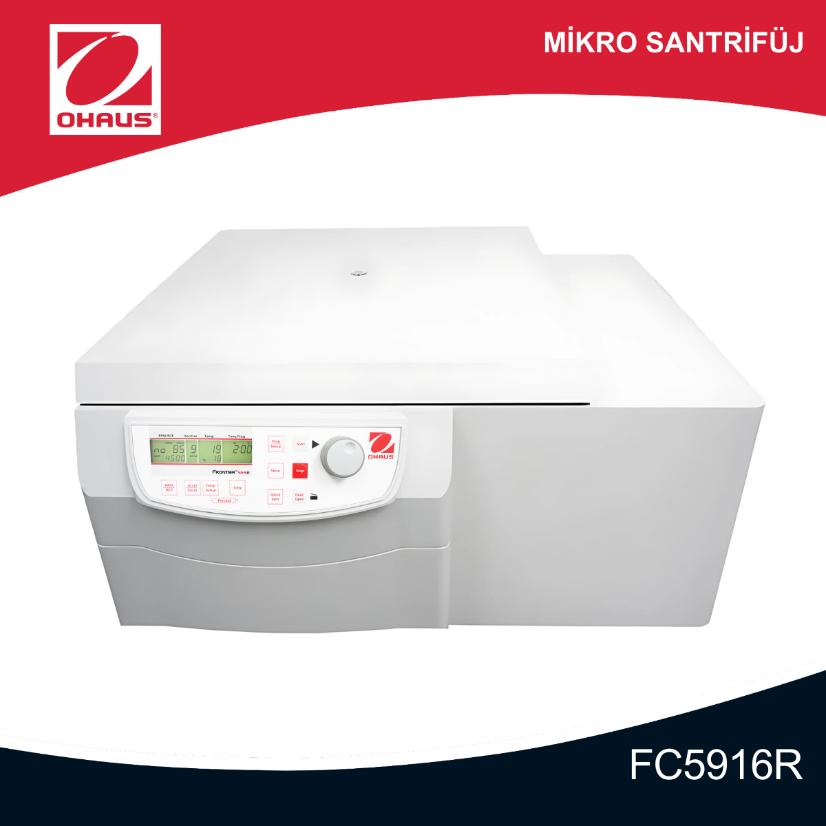 OHAUS FC5916R Soğutmalı Santrifüj