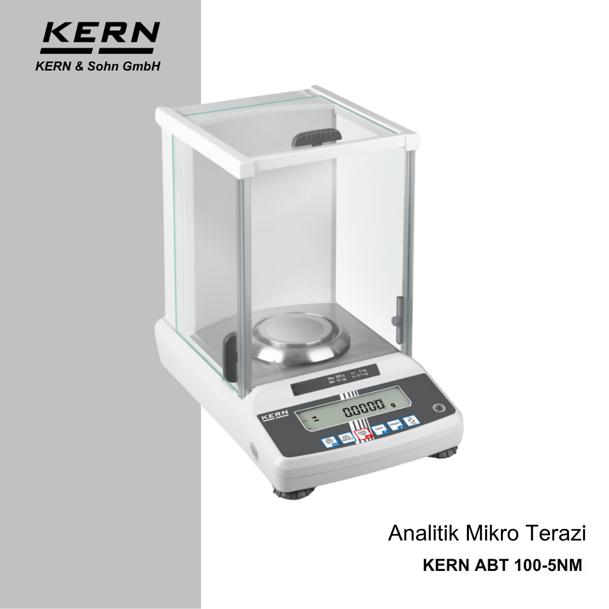 KERN ABT 100-5NM Semi Mikro Terazi - 0,00001 g Hassasiyetli