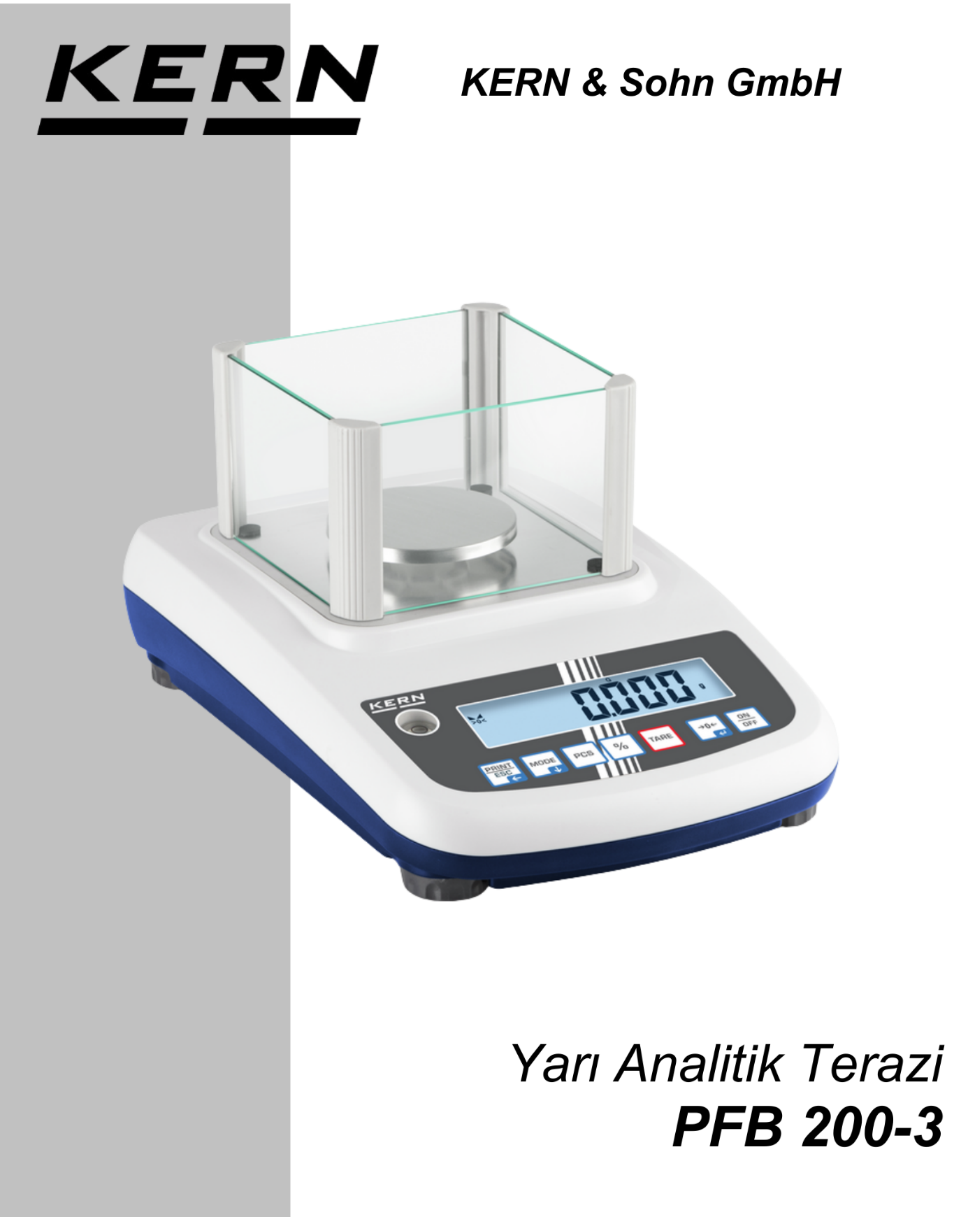 KERN PFB 200-3 Yarı Analitik Terazi