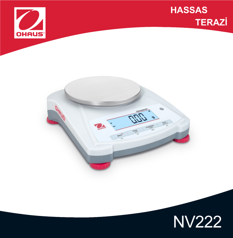 OHAUS NV222 Navigator Hassas Terazi 222 gr/0,01 gr
