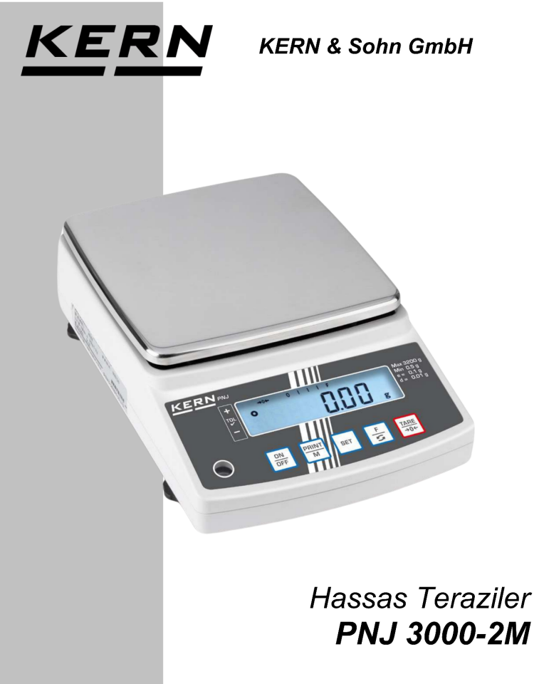 KERN PNJ 3000-2M Hassas Terazi