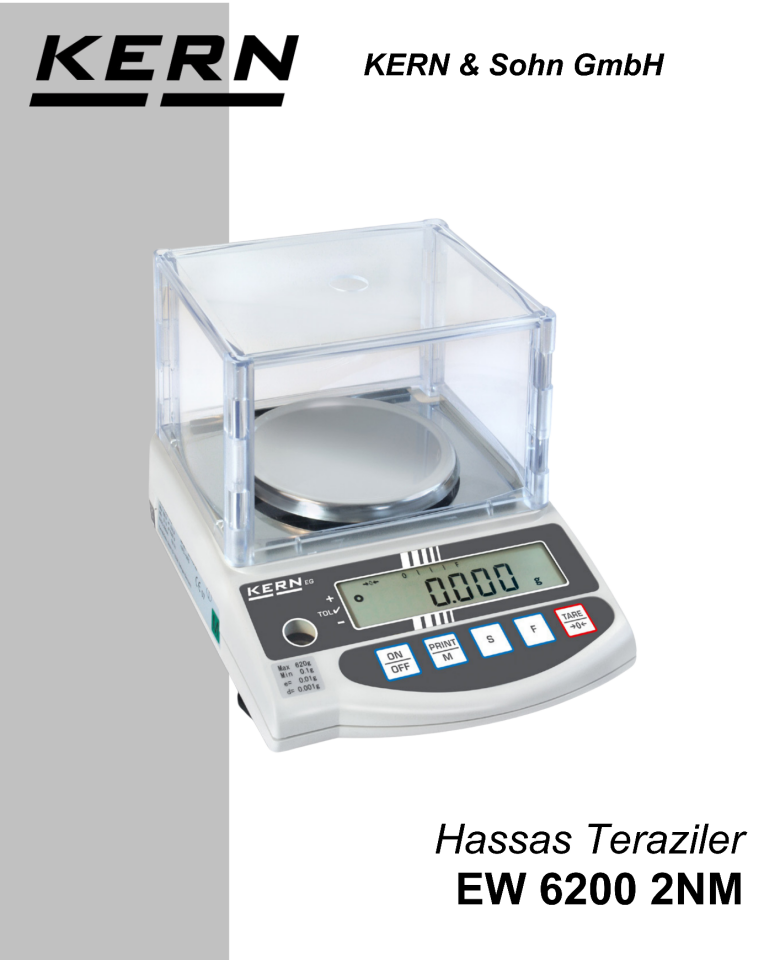KERN EW 6200-2NM Hassas Terazi