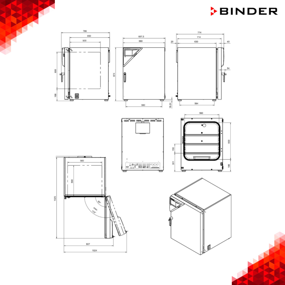 BINDER CB 170 CO₂ İnkübatörü