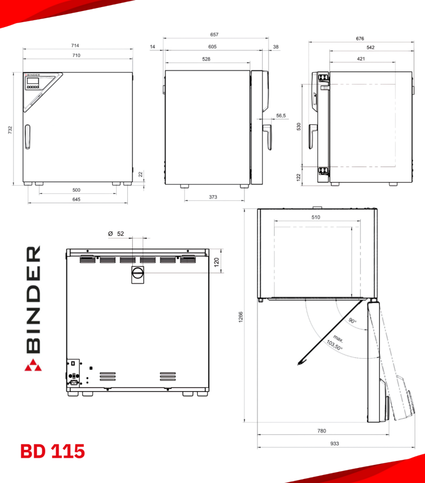 BINDER BD 115 İnkübatör