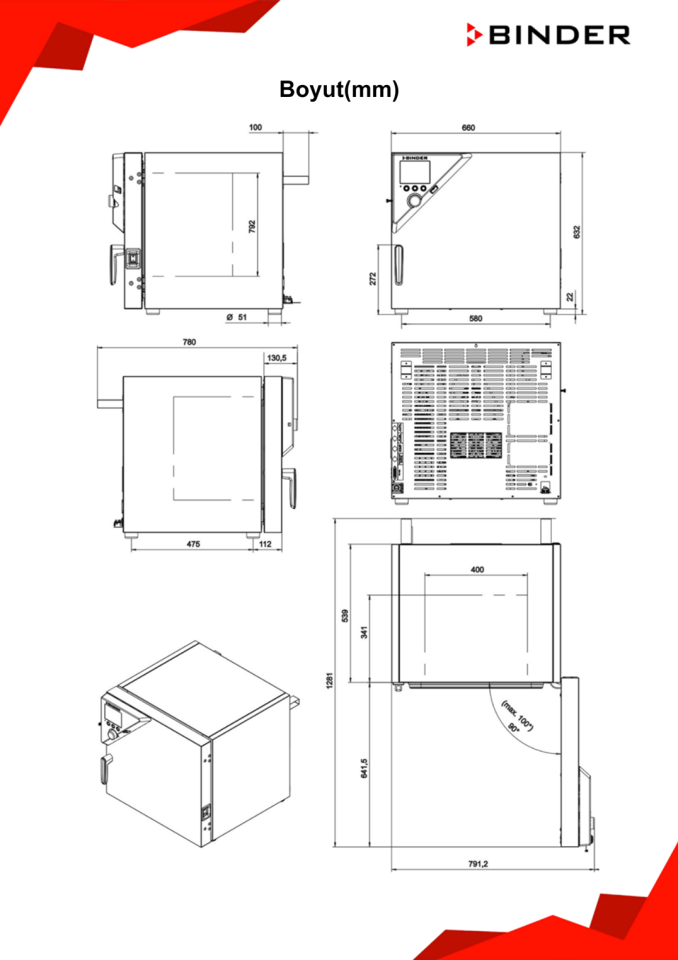 BINDER KT 53 Soğutmalı İnkübatör