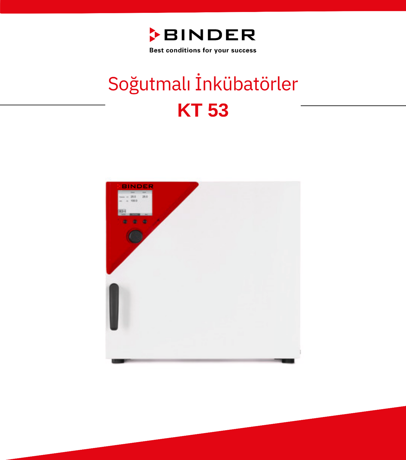 BINDER KT 53 Soğutmalı İnkübatör