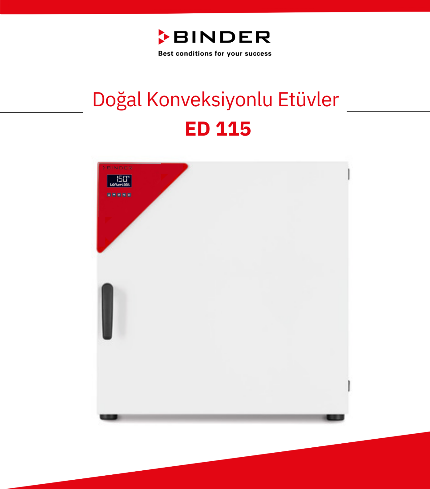 BINDER ED 115 Etüv