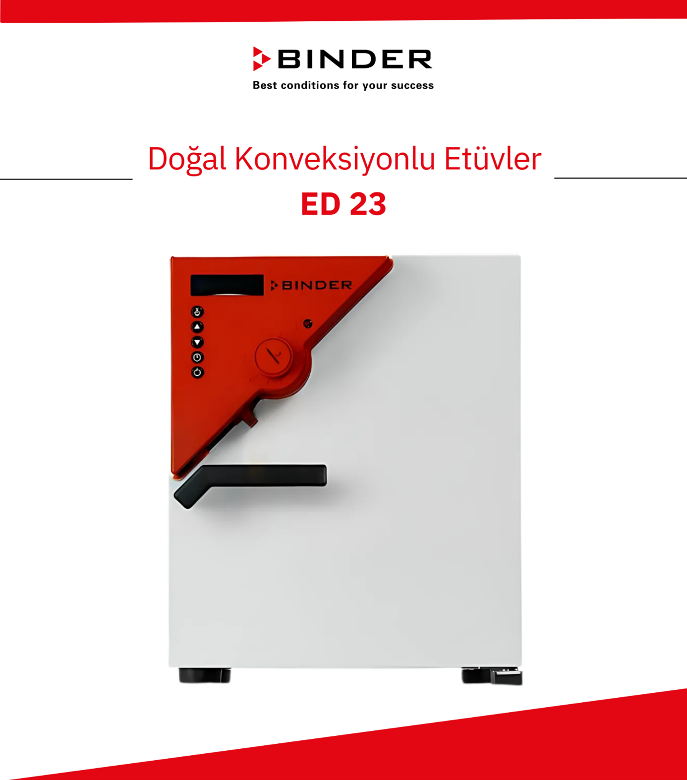 BINDER ED 23 Doğal Konveksiyonlu Etüv