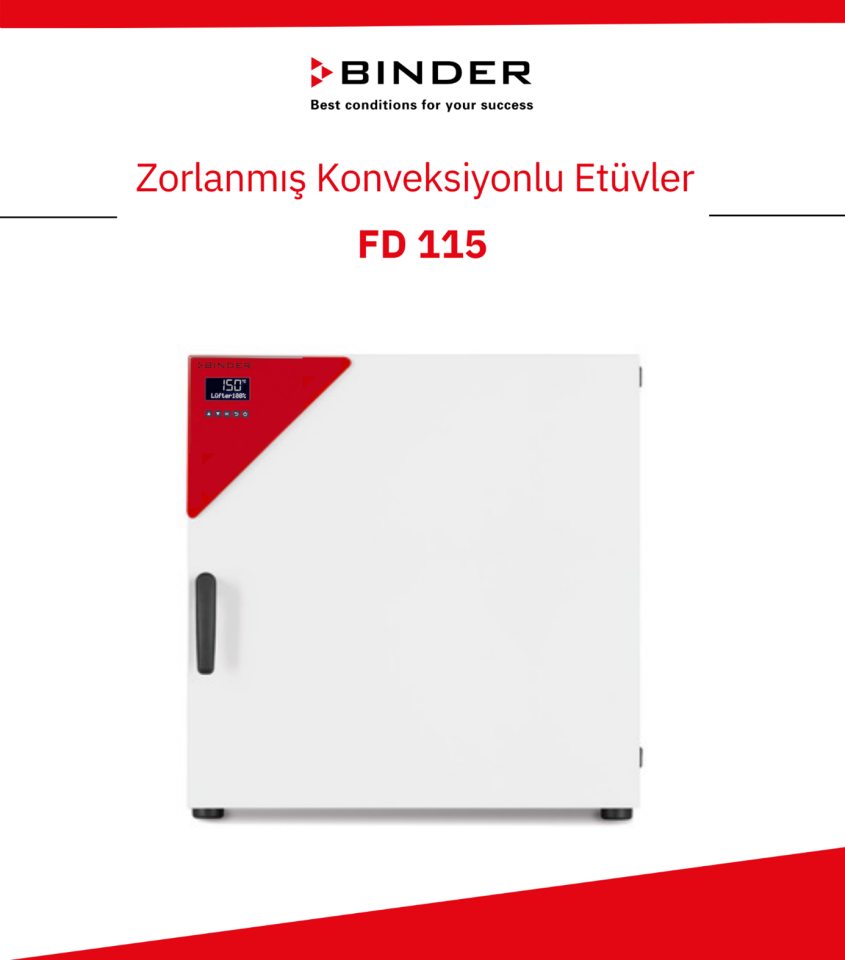 BINDER FD 115 Fanlı Etüv - Zorlanmış Konveksiyonlu