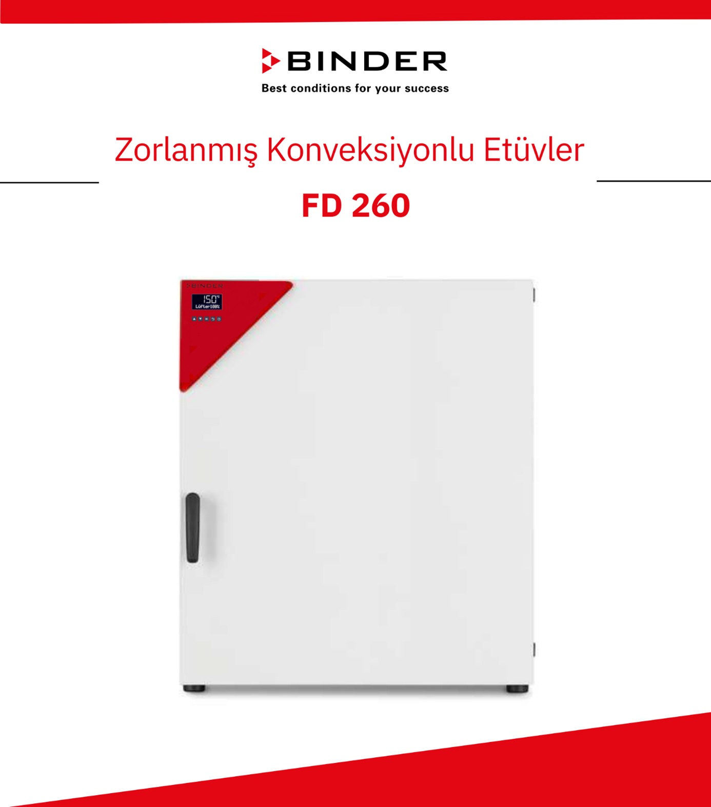 BINDER FD 260 Fanlı Etüv