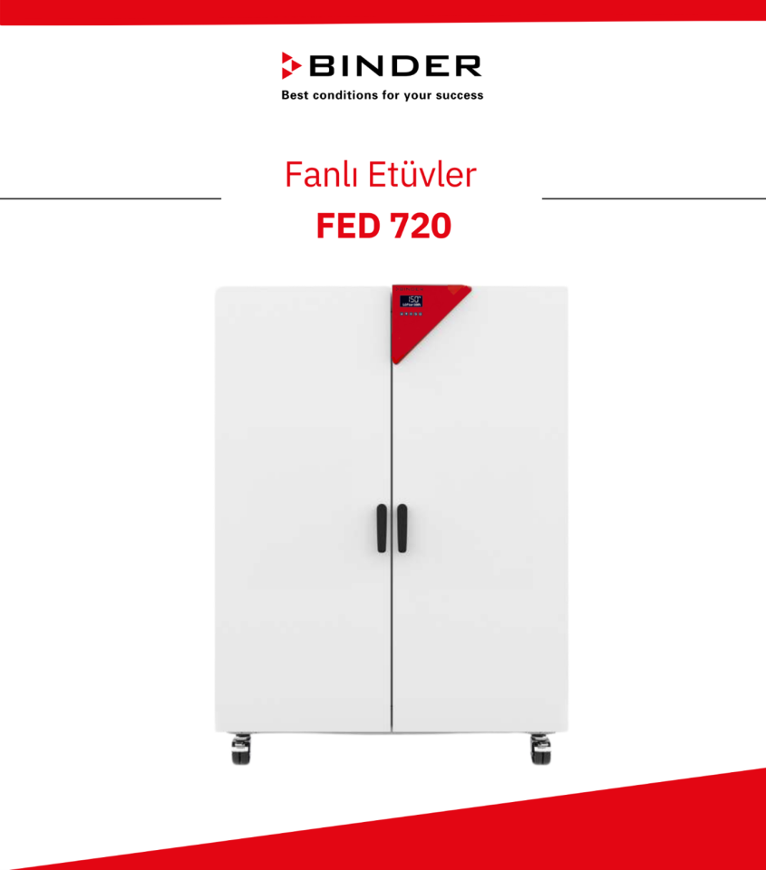 BINDER FED 720 Fanlı Etüv – APT.line™ & PID Kontrol