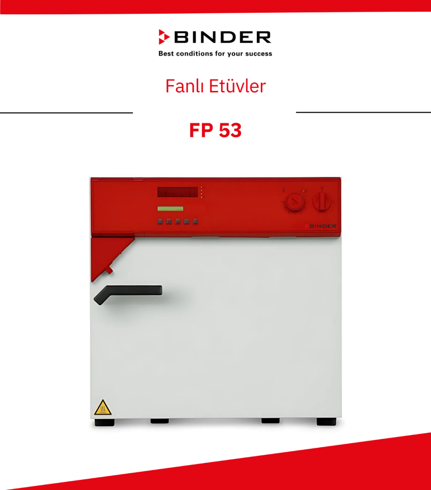 BINDER FP 53 Fanlı Etüv – APT.line™ & Programlanabilir