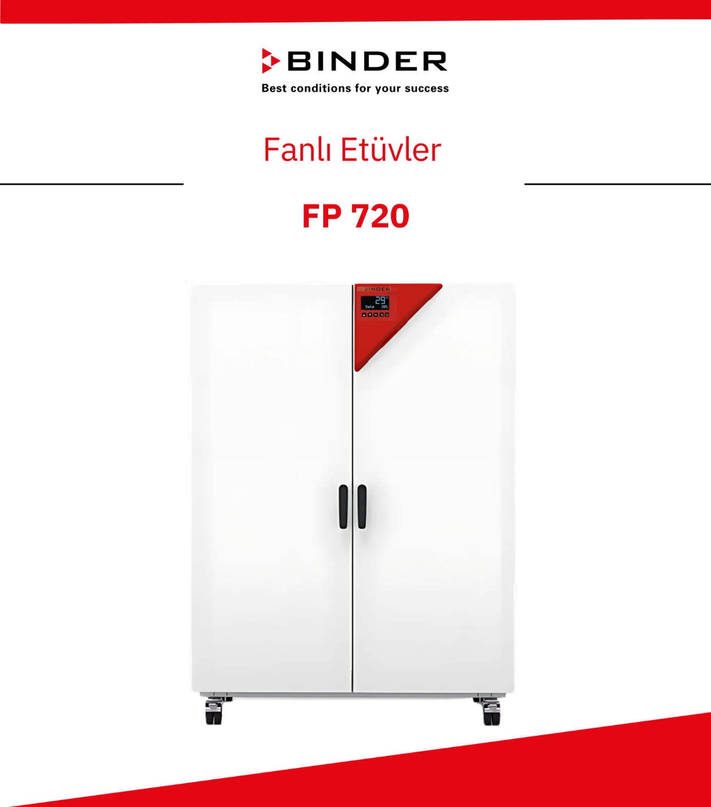 BINDER FP 720 Fanlı Etüv – APT.line™ & Programlanabilir