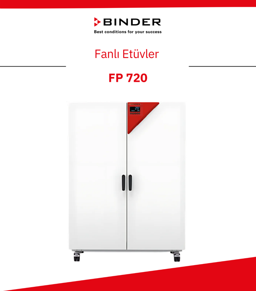 BINDER FP 720 Fanlı Etüv – APT.line™ & Programlanabilir