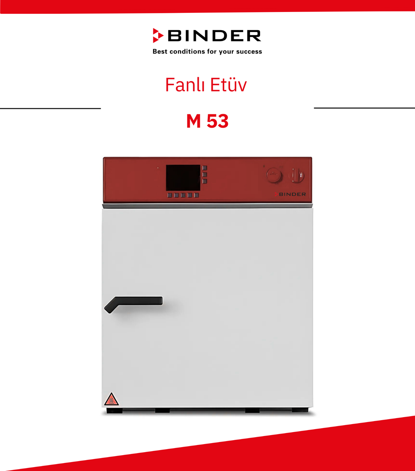 BINDER M 53 Fanlı Etüv