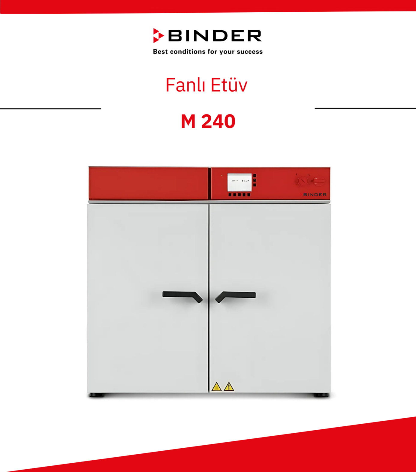 BINDER M 240 Fanlı Etüv