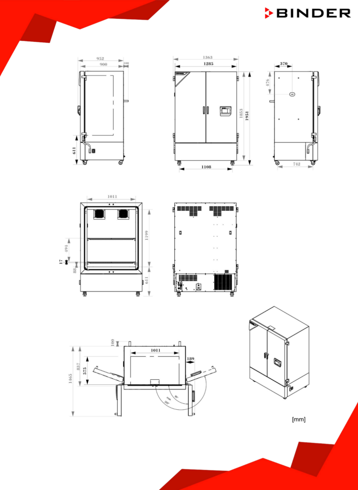 BINDER KBF PRO 720 İklimlendirme Kabini