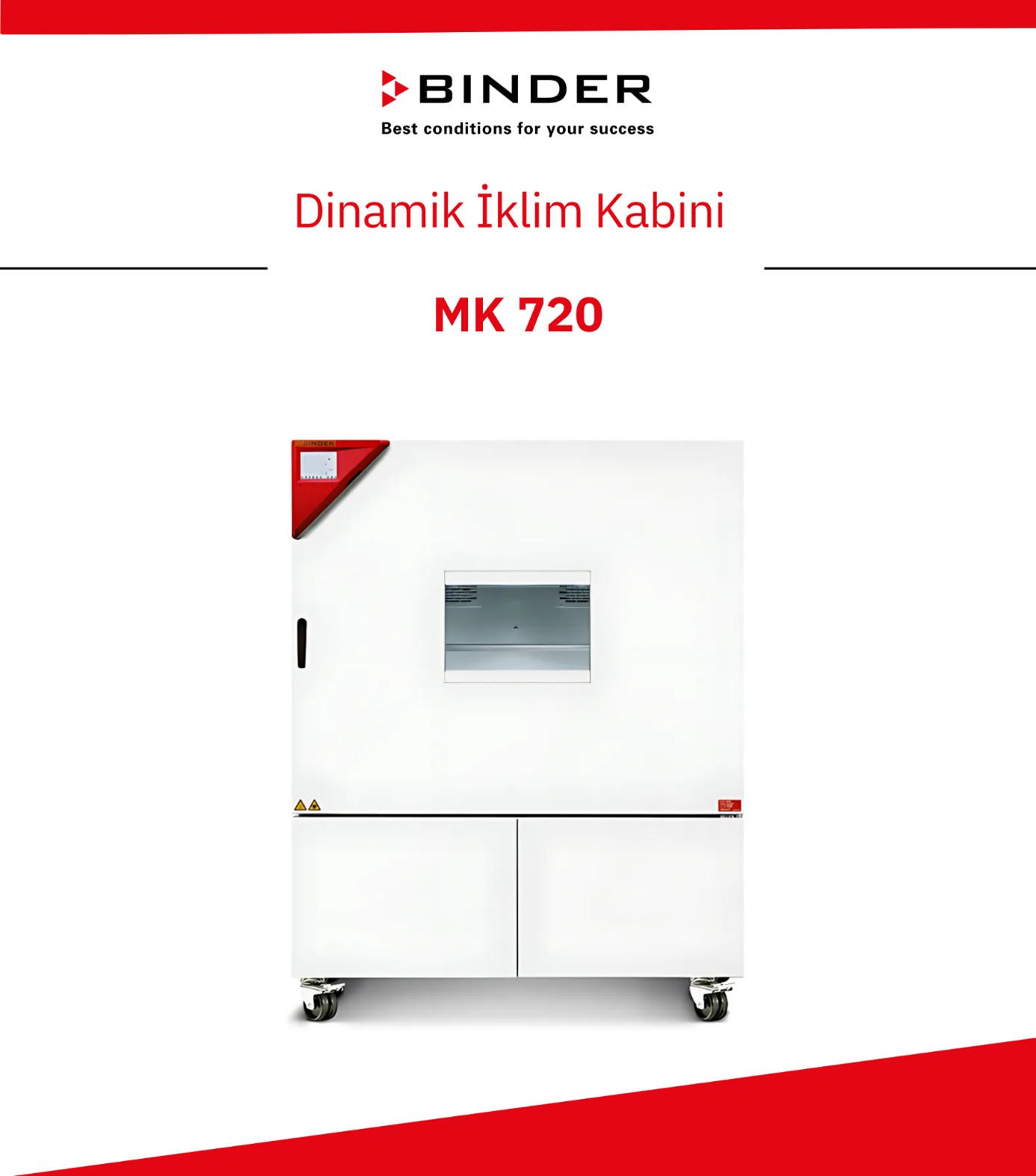 BINDER MK 720 Dinamik İklim Kabini – APT.line™ Isıtma Odası