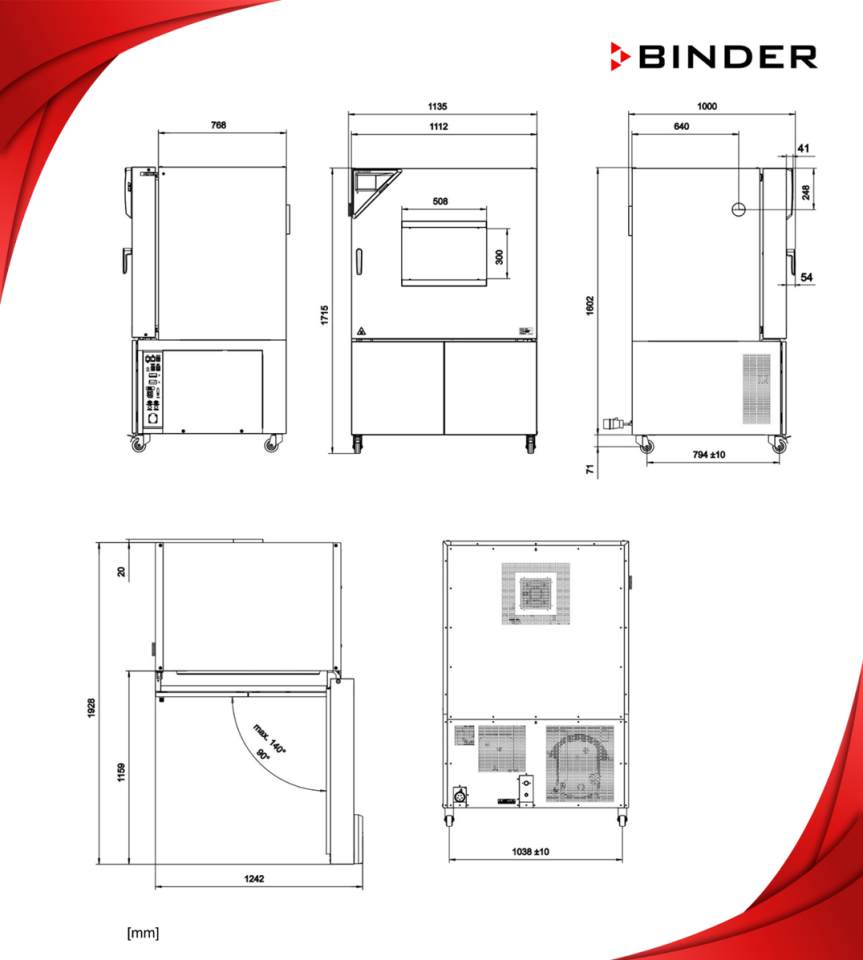BINDER MKF 240 Dinamik İklim Kabini