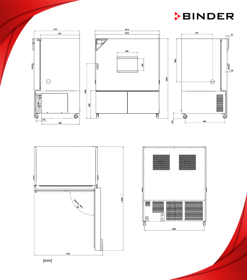 BINDER MKF 720 Dinamik İklim Kabini