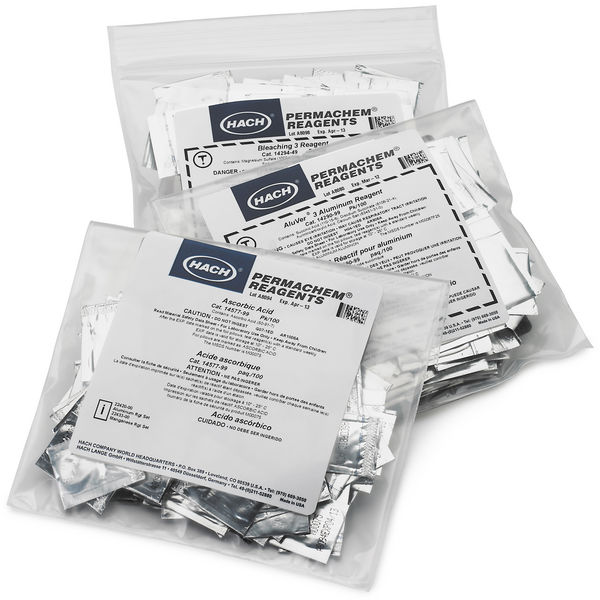 Alüminyum Toz Reaktif Seti, Toz Reaktif Paketleri, 0,008-0,800 mg/L Al 2242000