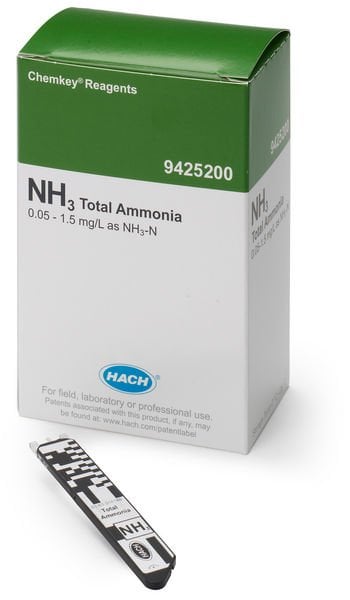 Toplam Amonyak Chemkey reaktifleri (25/kutu) 9425200